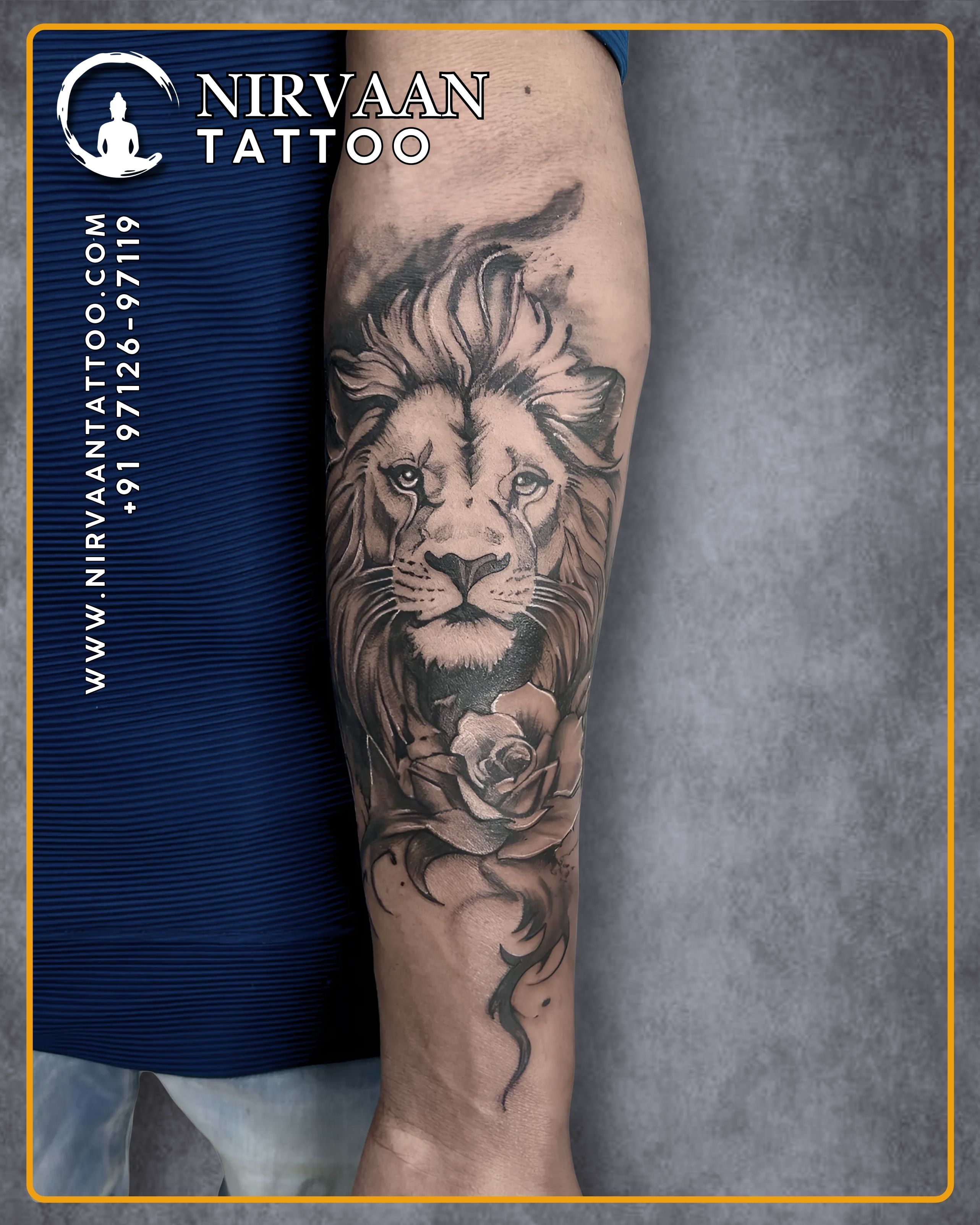 Loin Tattoo Design